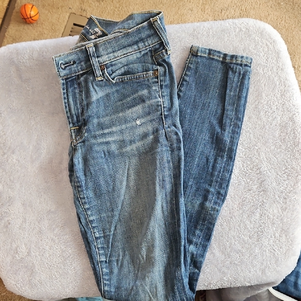 Stylish Blue Skinny Jeans for Women